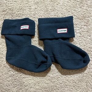 Hunter fleece boot socks size medium